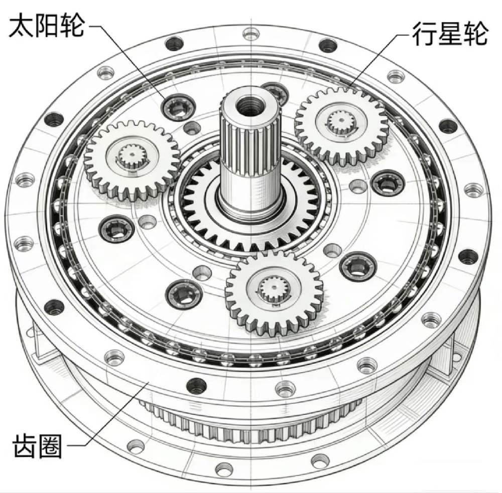 联诚精密为智昆科技供应行星减速机核心部件